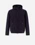 Herno RESORT BOMBER JACKET IN PONENTE Dark Blue GI00042UR12387S9280