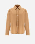 Herno SHIRT IN CREPE FLUID Camel GI000437U334212157