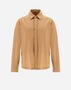 Herno SHIRT IN CREPE FLUID Camel GI000437U334212157