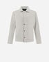 Herno SHIRT IN WOOL FLANNEL Chantilly GI000445U33429R1985