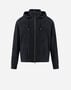 Herno RESORT BOMBER JACKET IN CASHMERE SILK Navy Blue GI00044UR380879200