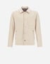 Herno RESORT SHIRT IN SUEDE EFFECT Ice GI00066UR124541310
