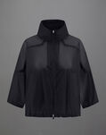 Herno LAMINAR JACKET IN LIQUID SHINE Black GI00090DL128159300