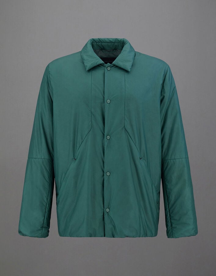 Herno LAMINAR SHIRT IN TRANSLUCENT RIPSTOP Dark Forest GI00123UL128127540