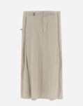 Herno GLOBE SKIRT IN ECO EVERYDAY Light Beige GN000001X126661980