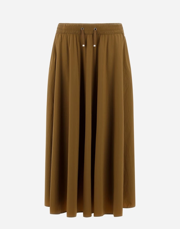 Herno SKIRT IN LIGHT NYLON STRETCH Copper GN000007D12431S8160