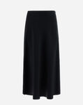 Herno RESORT SKIRT IN SATIN EFFECT Black GN00001DR125469300