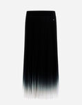 Herno PLISSÉ NUANCE SKIRT Black/White GN000022D126219310