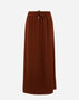 Herno CASUAL SATIN SKIRT Burnt GN000024D125068098