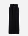 Herno CASUAL SATIN SKIRT Black GN000024D125069300