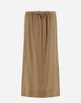 Herno SKIRT IN WINTER TOUCH Camel GN000026D333852157