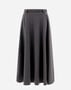 Herno SKIRT IN SOFT WOOL Iron GN000036D126469487