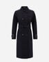 Herno TRENCH COAT IN DELON & MONOGRAM Navy Blue IM000158D132189200