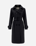 Herno TRENCH COAT IN DELON & MONOGRAM Black IM000158D132189300