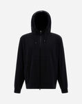 Herno NYLON JERSEY SWEATSHIRT Black JC000038U12588S9300