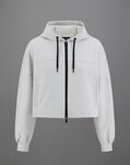Herno LAMINAR SWEATSHIRT IN TECH DOUBLE Ice JC00019DL560121250