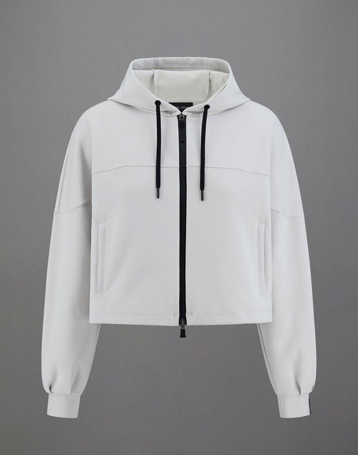 Herno LAMINAR SWEATSHIRT IN TECH DOUBLE Ice JC00019DL560121250