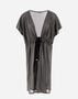 Herno RESORT CARDIGAN IN SHINE THROUGH Light Grey JC00024DR520739406