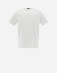 Herno T-SHIRT IN CREPE JERSEY White JG000166U520051000