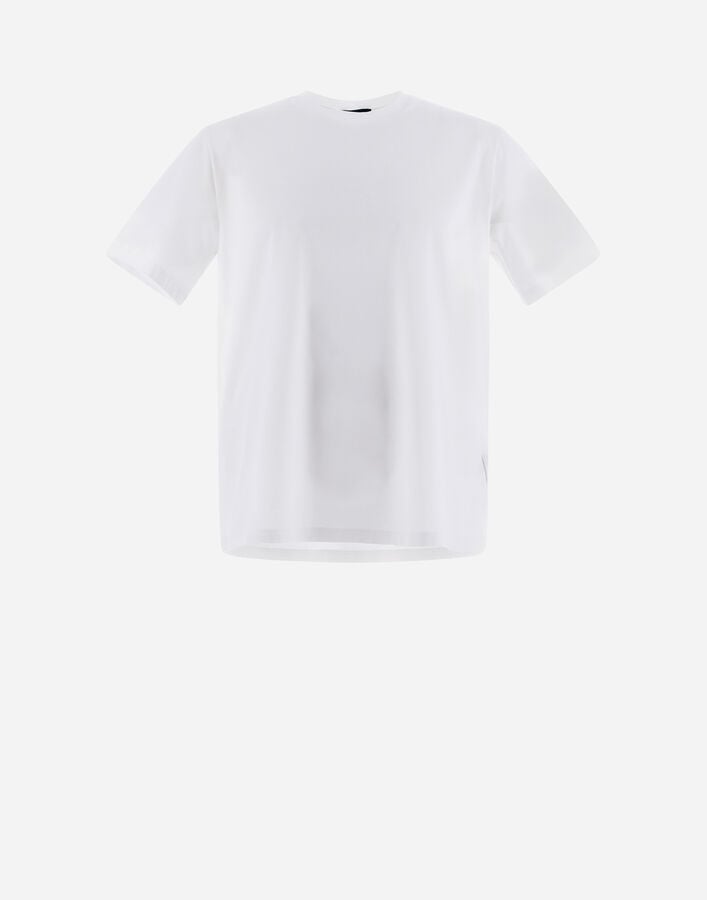Herno T-SHIRT IN SUPERFINE COTTON STRETCH White JG000174U520031000