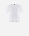 Herno T-SHIRT IN SUPERFINE COTTON STRETCH AND LIGHT SCUBA White JG000199U520031000
