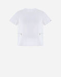 Herno CHIC COTTON JERSEY AND NEW TECHNO TAFFETÀ T-SHIRT White JG000224D520061000