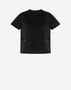 Herno CHIC COTTON JERSEY AND NEW TECHNO TAFFETÀ T-SHIRT Black JG000224D520069300