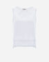 Herno CHIC COTTON JERSEY AND NEW TECHNO TAFFETÀ TOP White JG000225D520061000