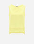 Herno CHIC COTTON JERSEY AND NEW TECHNO TAFFETÀ TOP Canary JG000225D520063020