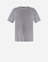 Herno RESORT T-SHIRT IN BASIC COTTON Grey JG00031UR520529436