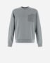 Herno RESORT SWEATSHIRT IN COTTON SWEATER Light Grey JG00033UR500179433