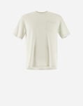 Herno RESORT T-SHIRT IN WARM JERSEY KNIT EFFECT White JG00034UR540071000