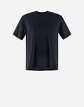 Herno RESORT T-SHIRT IN WARM JERSEY KNIT EFFECT Navy Blue JG00034UR540079200