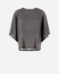 Herno RESORT SWEATER IN SHINE THROUGH Light Grey JG00039DR520739406