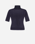 Herno SWEATER IN FINE WOOL JERSEY Navy Blue JL000111D520729200