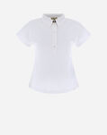 Herno EVER COTTON INTERLOCK, NEW POPELINE AND MONOGRAM POLO White JPL00110D520631000