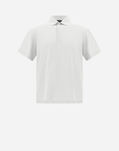 Herno POLO SHIRT IN CREPE JERSEY Ice JPL00115U520051315