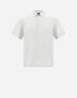 Herno POLO SHIRT IN CREPE JERSEY Ice JPL00115U520051315