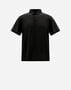 Herno POLO SHIRT IN CREPE JERSEY Black JPL00115U520059300