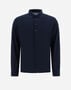 Herno SHIRT IN CREPE JERSEY Navy Blue JPL00116U520059200