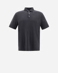 Herno JERSEY KNIT EFFECT POLO SHIRT Grey JPL00125U520599460