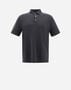 Herno JERSEY KNIT EFFECT POLO SHIRT Grey JPL00125U520599460