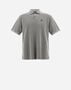 Herno PIGMENT DYE PIQUE' POLO SHIRT Grey JPL00126U540069400