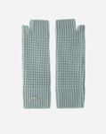 Herno RESORT SLEEVES IN INFINITY CUT OUT Aquamarine MANIC000001DR701907103