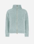 Herno RESORT CARDIGAN IN AZTECA Aquamarine MC00033DR702227103