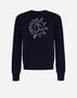 Herno GLOBE SWEATER IN PHOTOCROMATIC KNIT Blue MG000001X701599201