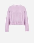 Herno SWEATER IN PLAIN ALPACA WOOL Pink MG000153D702444125