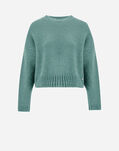 Herno SWEATER IN PLAIN ALPACA WOOL Green MG000153D702447201
