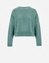 Herno SWEATER IN PLAIN ALPACA WOOL Green MG000153D702447201