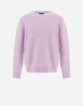 Herno SWEATER IN PLAIN ALPACA WOOL Pink MG000155U702444125